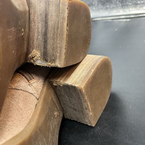 Koolaburra by UGG Women's Sz 9 Sofiya tan Suede Booties Ankle Boots 1096440 - Picture 9 of 9